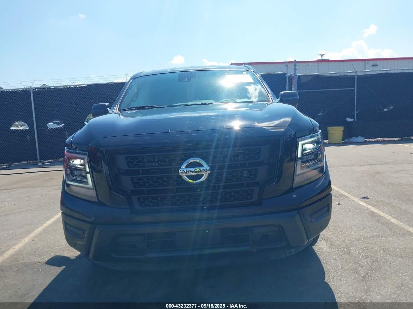 2024 Nissan Titan Sv 4X2 VIN: 1N6AA1EF8RN113552 Lot: 43232377