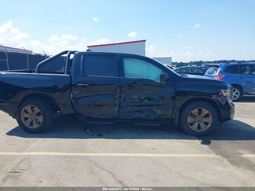 2024 Nissan Titan Sv 4X2 VIN: 1N6AA1EF8RN113552 Lot: 43232377