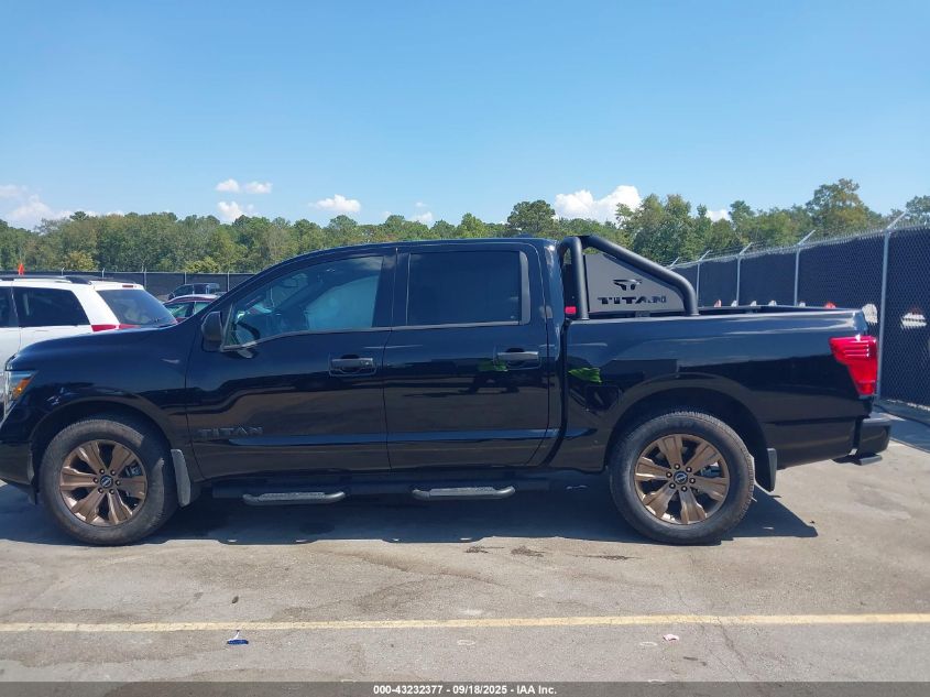 2024 Nissan Titan Sv 4X2 VIN: 1N6AA1EF8RN113552 Lot: 43232377