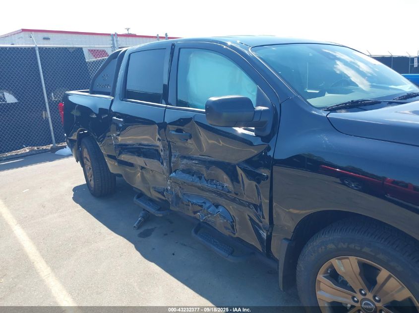 2024 Nissan Titan Sv 4X2 VIN: 1N6AA1EF8RN113552 Lot: 43232377