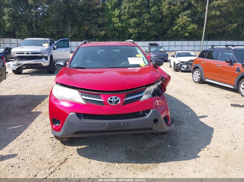 2013 TOYOTA RAV4 LE - JTMZFREV0DD013795
