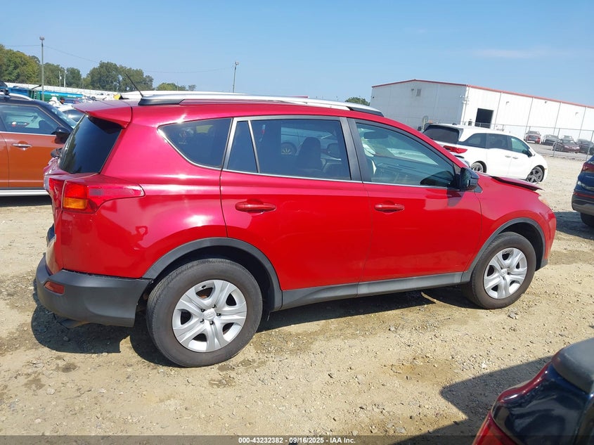2013 TOYOTA RAV4 LE - JTMZFREV0DD013795