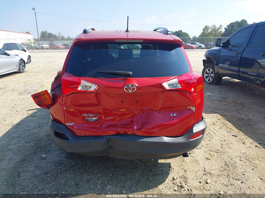 2013 TOYOTA RAV4 LE - JTMZFREV0DD013795