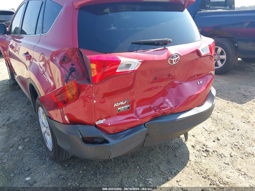 2013 TOYOTA RAV4 LE - JTMZFREV0DD013795