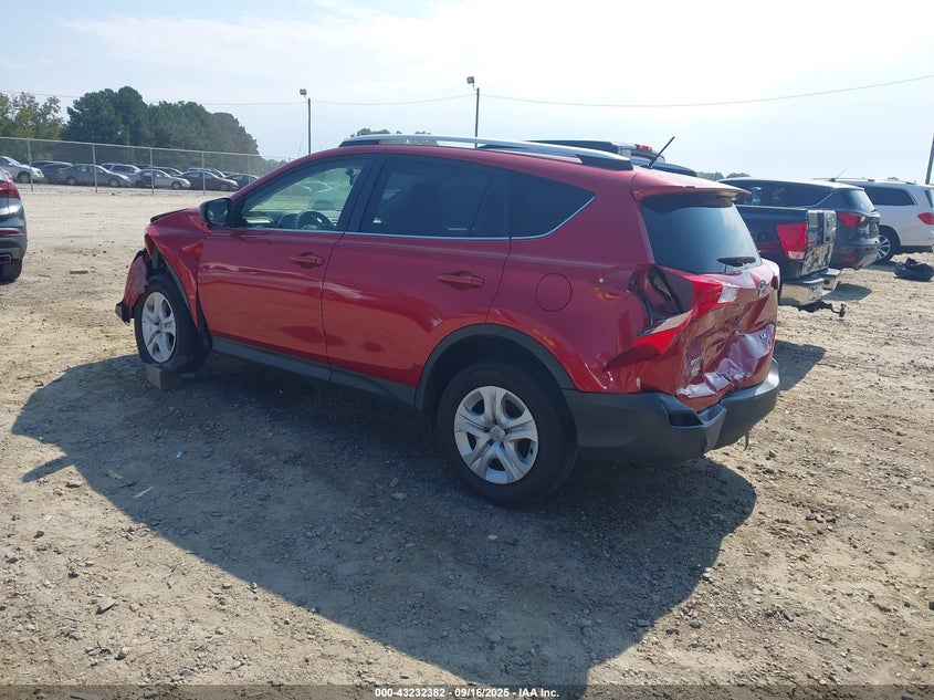 2013 TOYOTA RAV4 LE - JTMZFREV0DD013795