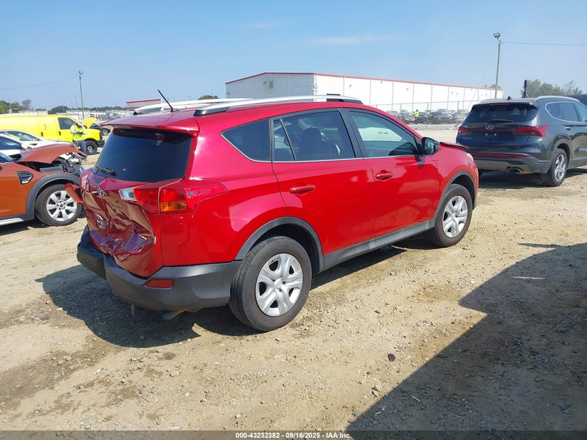 2013 TOYOTA RAV4 LE - JTMZFREV0DD013795