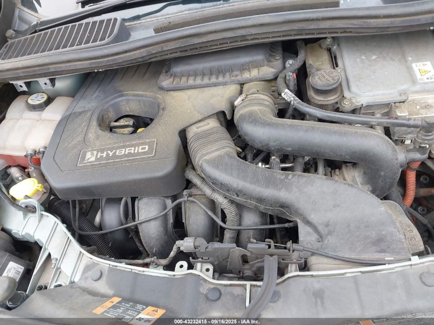 2013 Ford C-Max Hybrid Sel VIN: 1FADP5BU5DL500353 Lot: 43232415