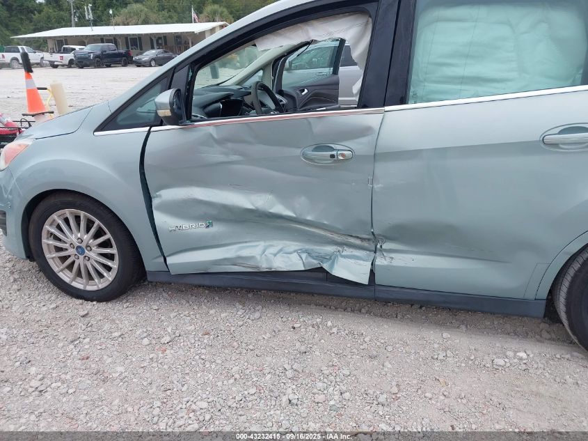 2013 Ford C-Max Hybrid Sel VIN: 1FADP5BU5DL500353 Lot: 43232415