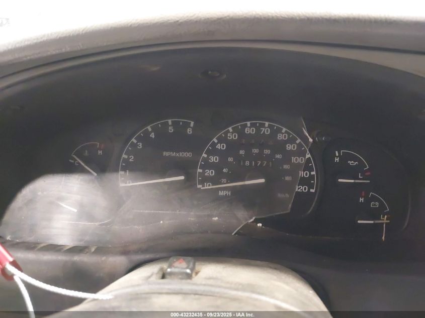 2000 Ford Explorer Xls VIN: 1FMZU72X1YZB29785 Lot: 43232435