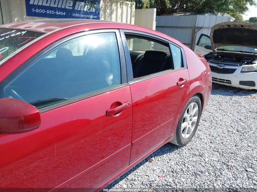 2007 Nissan Maxima 3.5 Sl VIN: 1N4BA41EX7C856766 Lot: 43232458
