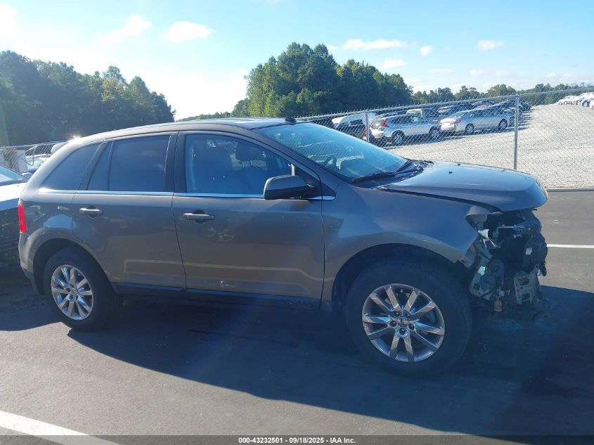 2013 Ford Edge Limited VIN: 2FMDK3KC6DBC24944 Lot: 43232501