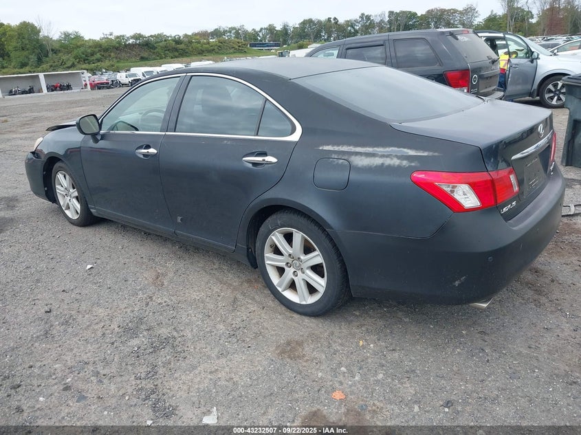 2007 Lexus Es 350 grey sedan gasoline JTHBJ46G172084506 photo #4