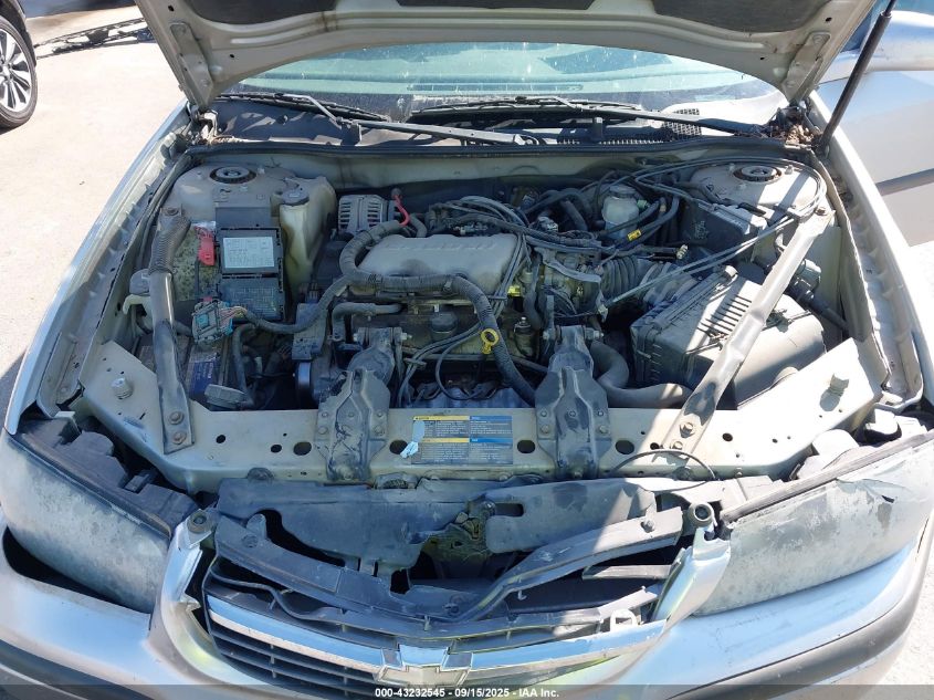 2005 Chevrolet Impala VIN: 2G1WF55E959192499 Lot: 43232545