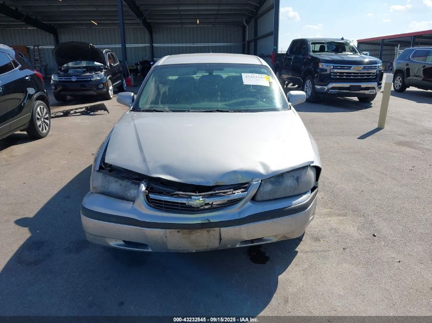 2005 Chevrolet Impala VIN: 2G1WF55E959192499 Lot: 43232545