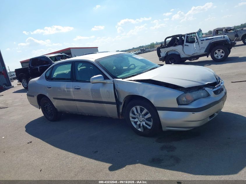 2005 Chevrolet Impala VIN: 2G1WF55E959192499 Lot: 43232545