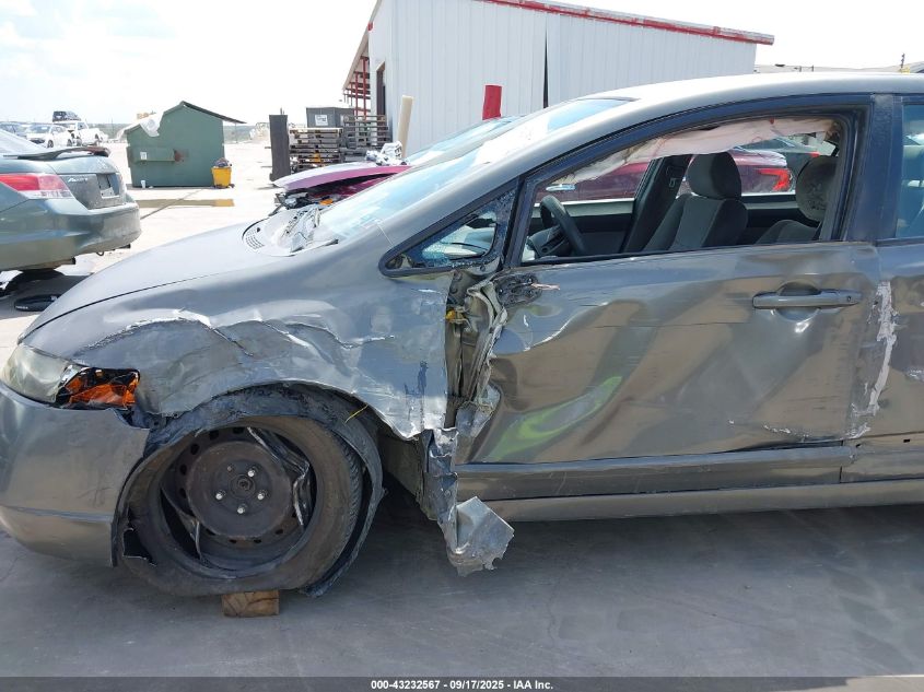 2008 Honda Civic Lx VIN: 2HGFA16538H502512 Lot: 43232567