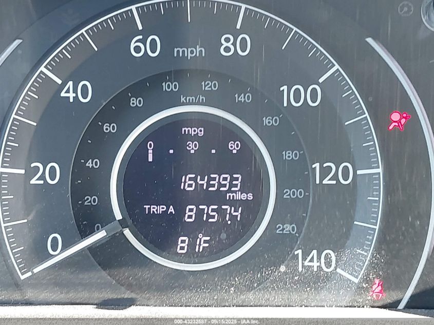 2013 Honda Cr-V Lx VIN: 5J6RM4H32DL054755 Lot: 43232587