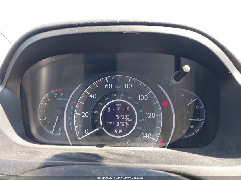 2013 Honda Cr-V Lx VIN: 5J6RM4H32DL054755 Lot: 43232587