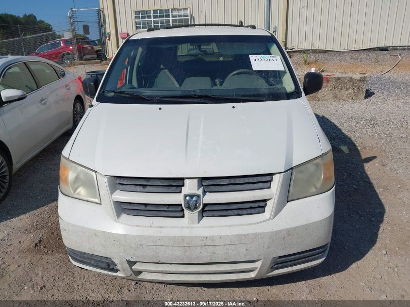 2009 Dodge Grand Caravan Se VIN: 1D8HN44E39B510217 Lot: 43232613