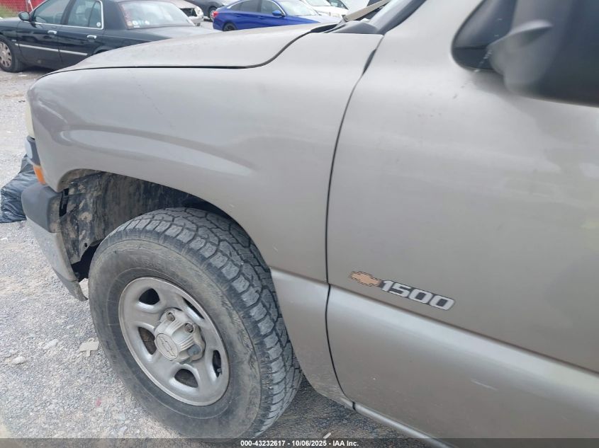 2002 Chevrolet Silverado 1500 VIN: 2GCEK19V821181943 Lot: 43232617