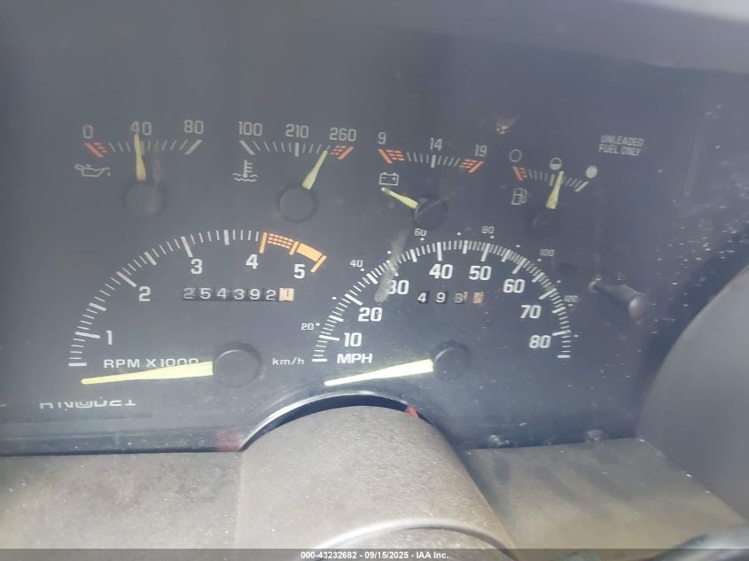 1994 Chevrolet Blazer K1500 VIN: 1GNEK18K4RJ403635 Lot: 43232682