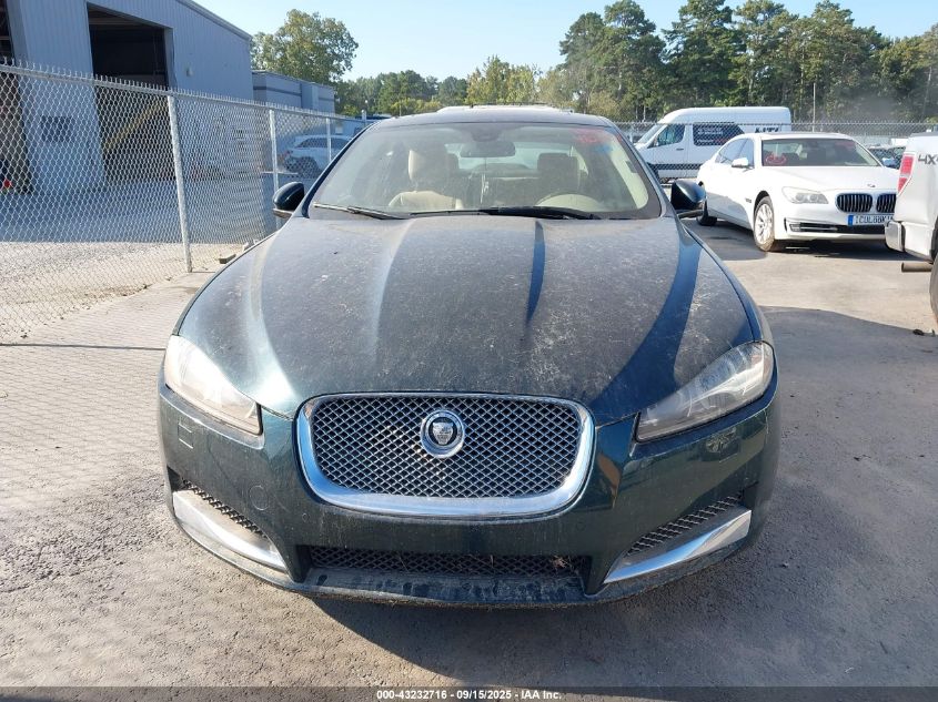 2012 Jaguar Xf VIN: SAJWA0FB8CLS41406 Lot: 43232716