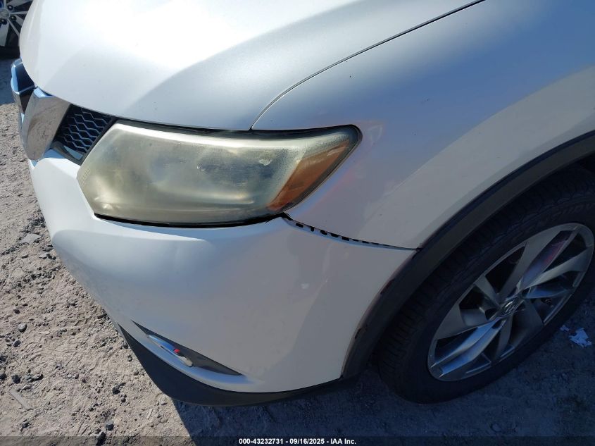 2015 Nissan Rogue Sl VIN: 5N1AT2MT5FC791172 Lot: 43232731