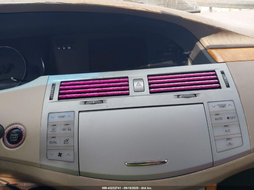 2007 Toyota Avalon Limited VIN: 4T1BK36B27U175068 Lot: 43232741