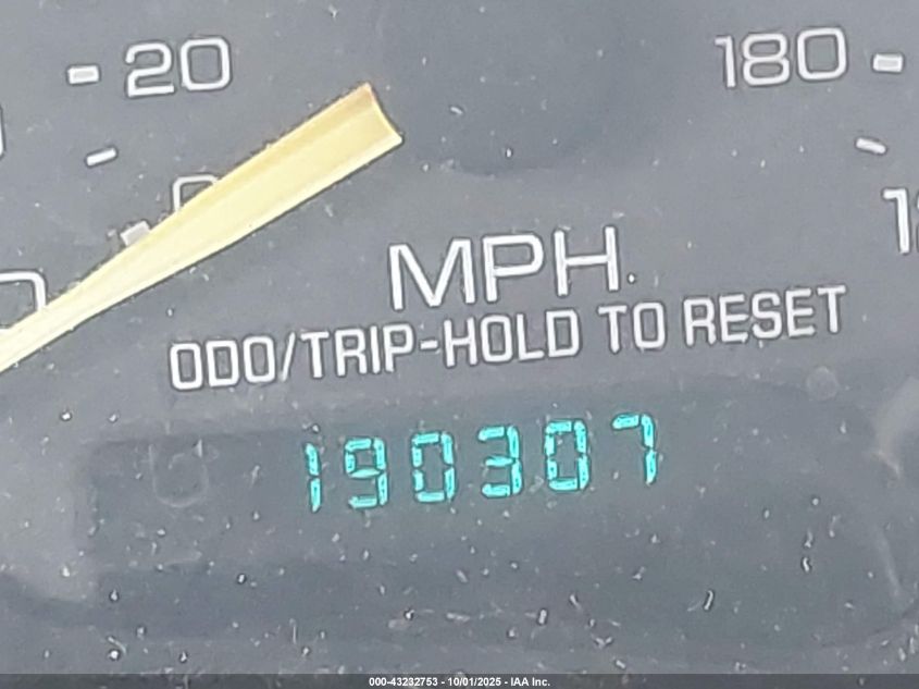 1998 Oldsmobile Bravada VIN: 1GHDT13W5W2711232 Lot: 43232753