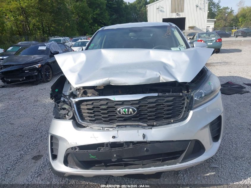 2020 Kia Sorento 3.3L Lx VIN: 5XYPG4A50LG631857 Lot: 43232759