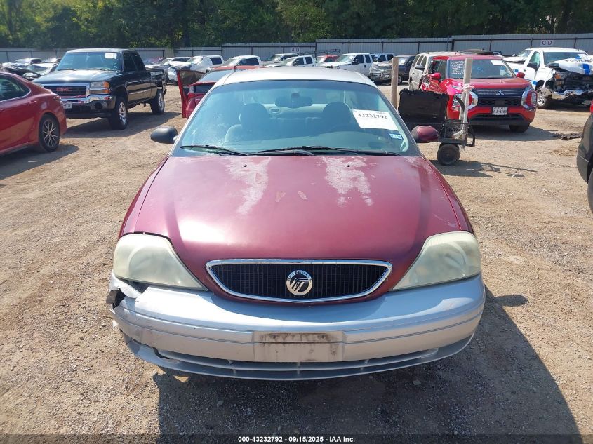 2002 Mercury Sable Gs VIN: 1MEFM50U92A644879 Lot: 43232792