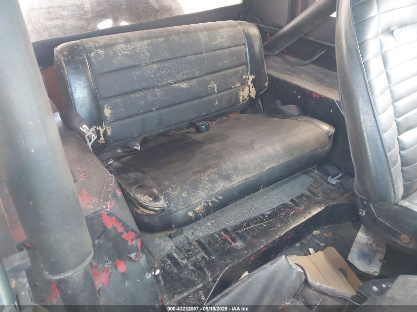 1988 Jeep Wrangler VIN: 2BCHV81J6JB509019 Lot: 43232857