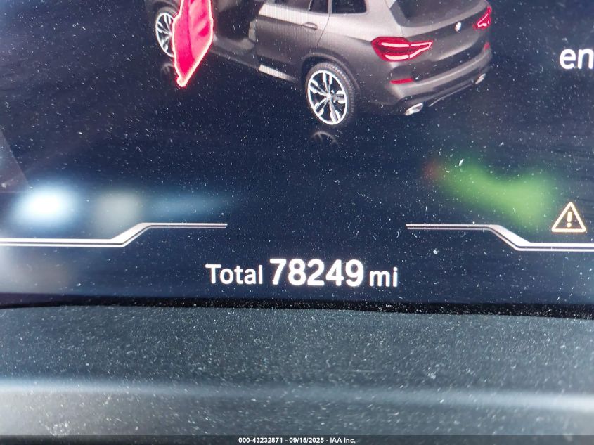 2021 BMW X3 M40I VIN: 5UXTY9C0XM9H86933 Lot: 43232871