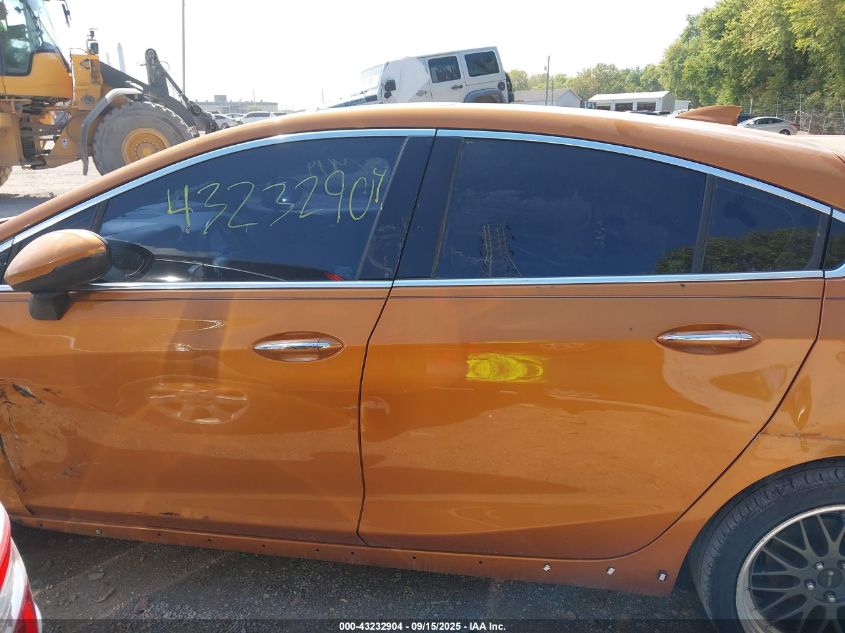 2017 Chevrolet Cruze Premier Auto VIN: 3G1BF6SM9HS547341 Lot: 43232904