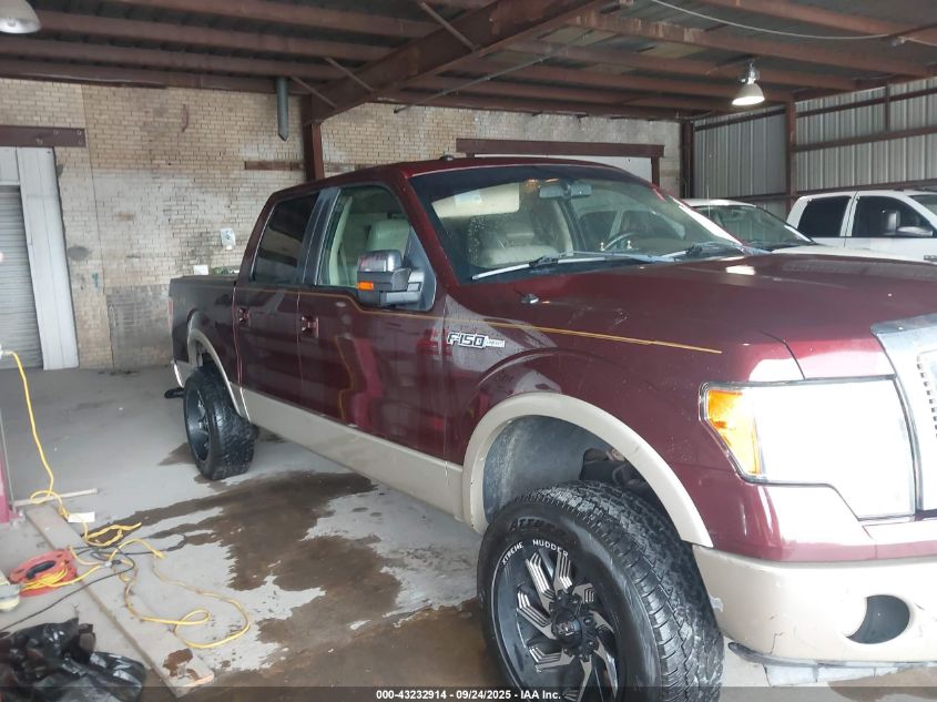 2009 Ford F-150 Fx4/King Ranch/Lariat/Platinum/Xl/Xlt VIN: 1FTPW14VX9FA25779 Lot: 43232914