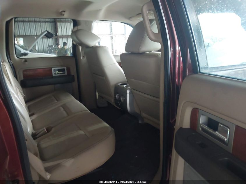 2009 Ford F-150 Fx4/King Ranch/Lariat/Platinum/Xl/Xlt VIN: 1FTPW14VX9FA25779 Lot: 43232914