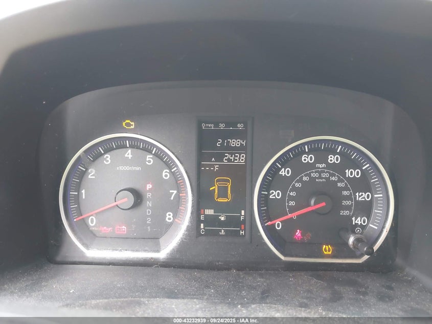 2008 Honda Cr-V Ex-L VIN: JHLRE48778C071758 Lot: 43232939