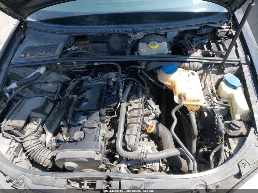 2008 Audi A4 2.0T VIN: WAUDF78E58A054910 Lot: 43232941