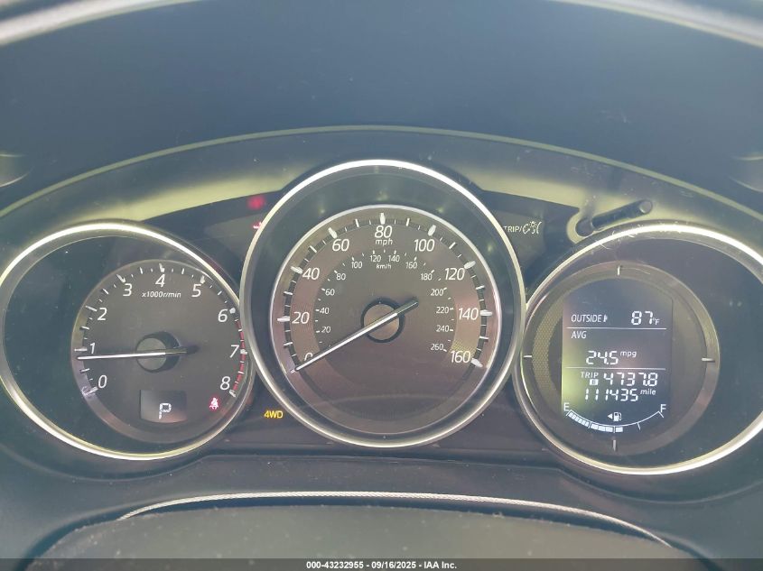 2016 Mazda Cx-5 Touring VIN: JM3KE4CY1G0896572 Lot: 43232955