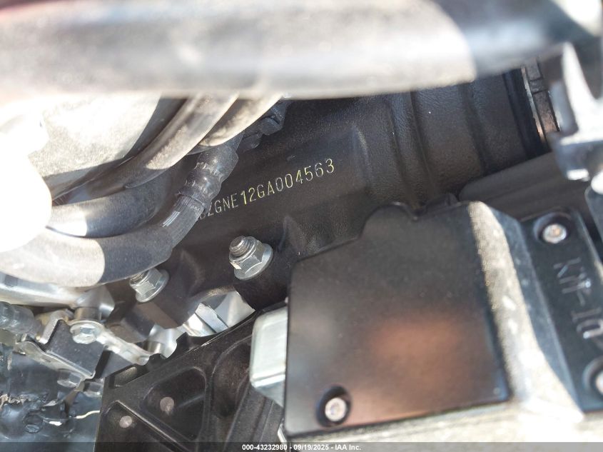 2016 Kawasaki Zg1400 E VIN: JKBZGNE12GA004563 Lot: 43232980