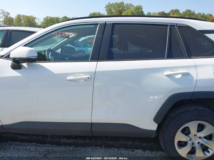 2020 Toyota Rav4 Le VIN: 2T3G1RFVXLC102877 Lot: 43233007