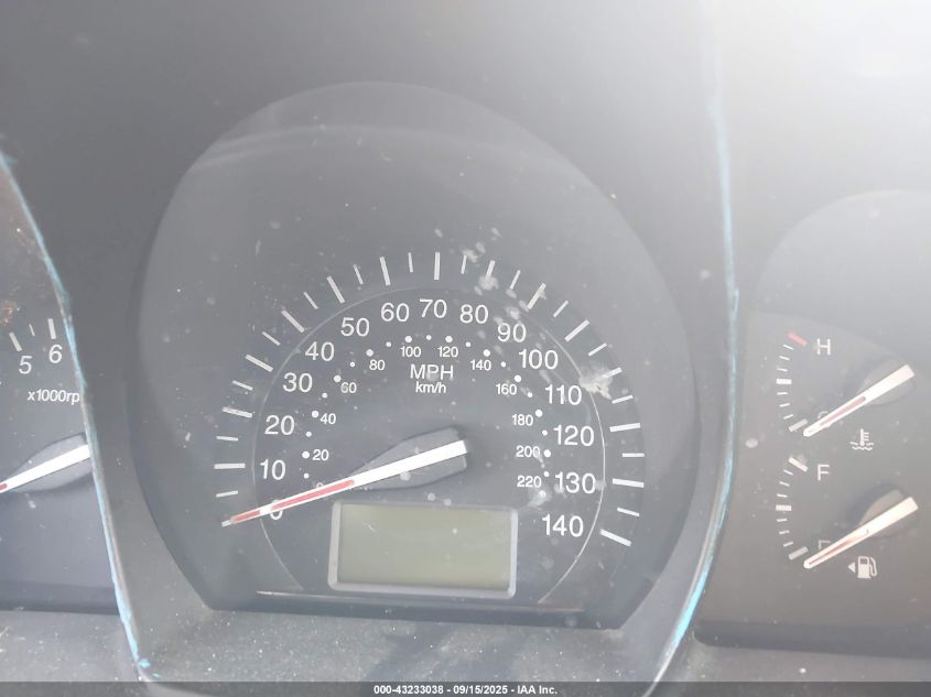 2009 Kia Spectra Ex VIN: KNAFE222995622292 Lot: 43233038