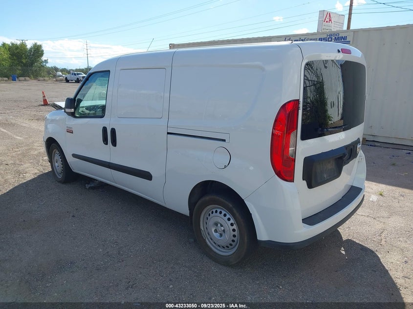 2022 Ram Promaster City Cargo Van VIN: ZFBHRFAB0N6Y22817 Lot: 43233050