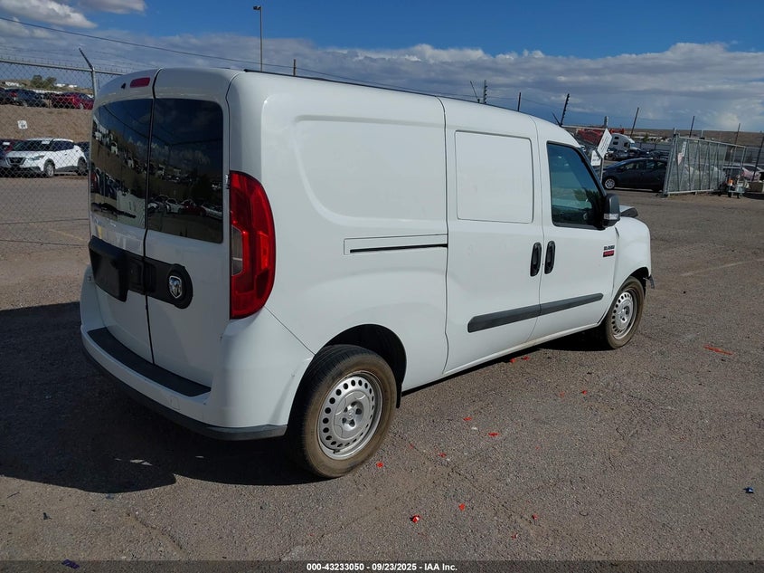 2022 Ram Promaster City Cargo Van VIN: ZFBHRFAB0N6Y22817 Lot: 43233050