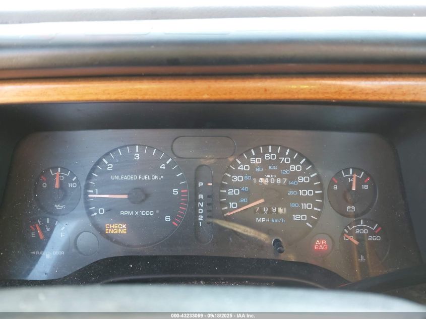 1996 Dodge Ram 1500 VIN: 1B7HF16Z5TS662940 Lot: 43233069