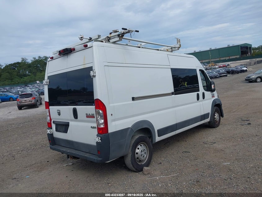Vin: 3c6trvdglhe506963, lot: 43727623, ram promaster 2500 high roof 159 wb 20174