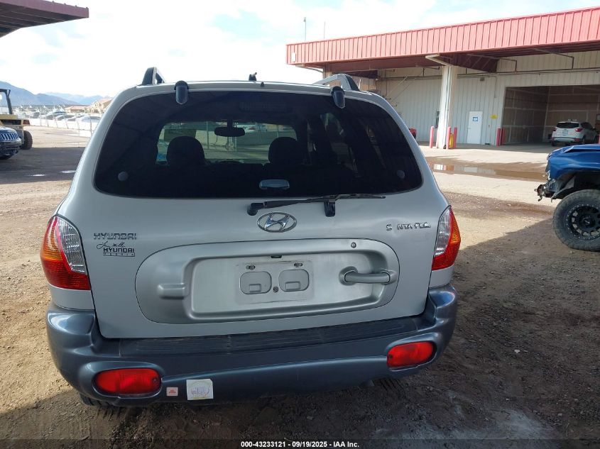 2004 Hyundai Santa Fe Gls/Lx VIN: KM8SC13EX4U737133 Lot: 43233121