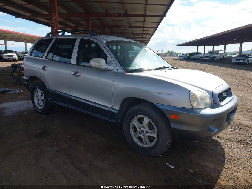 2004 Hyundai Santa Fe Gls/Lx VIN: KM8SC13EX4U737133 Lot: 43233121