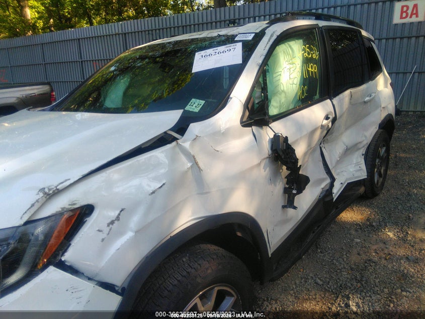 2022 Honda Passport Awd Trailsport VIN: 5FNYF8H63NB019529 Lot: 43233125