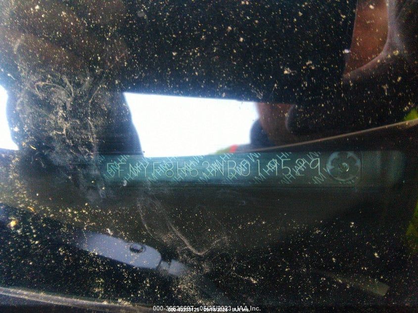 2022 Honda Passport Awd Trailsport VIN: 5FNYF8H63NB019529 Lot: 43233125